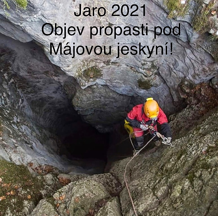 Jeskyně Májová - foto Portugalský speleoklub, Instagram