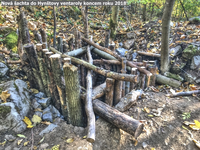 Nová šachta Hynštova ventarola 2018 - foto Kamil Pokorný