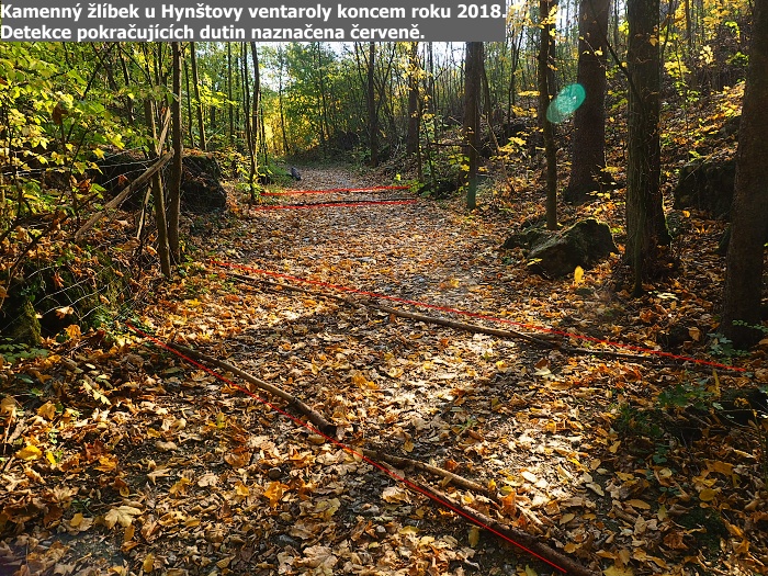 Nová šachta Hynštova ventarola 2018 - foto Kamil Pokorný