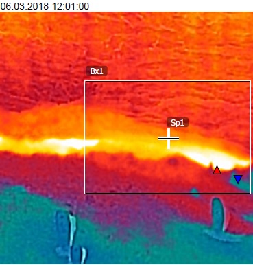 Jeskyně Pekárna termokamerou- foto Kamil Pokorný