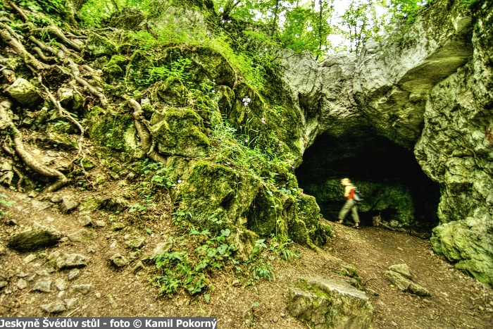 Jeskyně Švédův stůl - foto Kamil Pokorný
