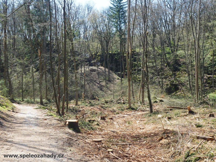 Moravský kras, Údolí Říčky, Švédův stůl - foto Kamil Pokorný